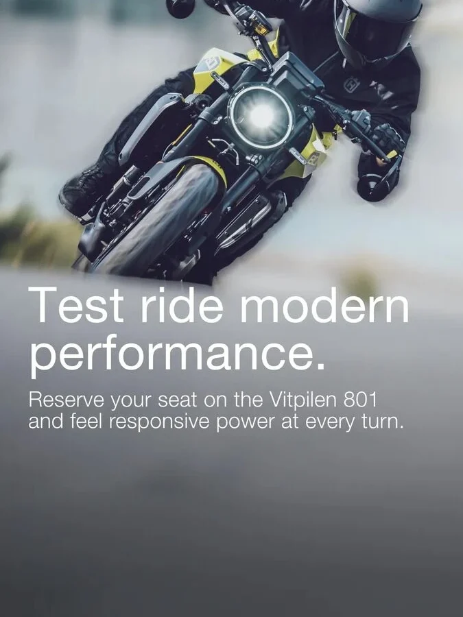 204414_HQV_26_0056_Digital_Assets_MY26_Vitpilen_801_Yellow_Dealer_Demo_1080x1920 - IG Husqvarna motorcycle authorized dealership dirt bikes street bikes